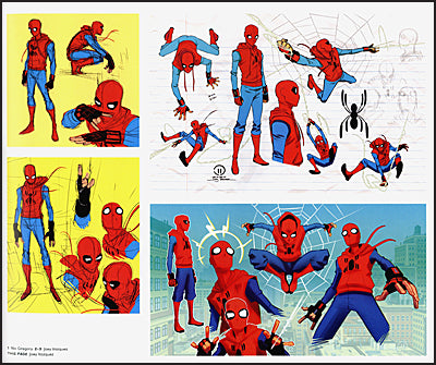 THE ART OF MARVEL ANIMATION'S Your Friendly Neighborhood Spider-Man
