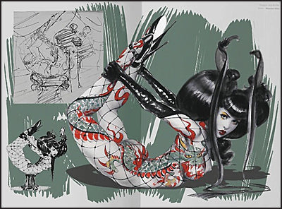 THE ART OF OLIVIA Doodles Sketches Studies #1