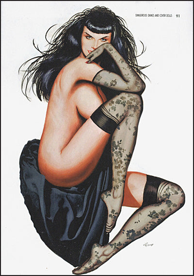 THE ART OF RON LESSER Volume 2 Dangerous Dames and Cover Dolls
