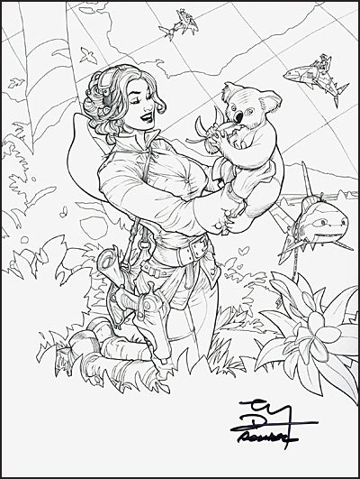 THE ART OF RACHEL AND TERRY DODSON Signed