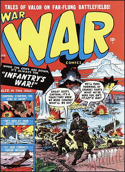 ATLAS COMICS LIBRARY Volume 4 War Comics #1