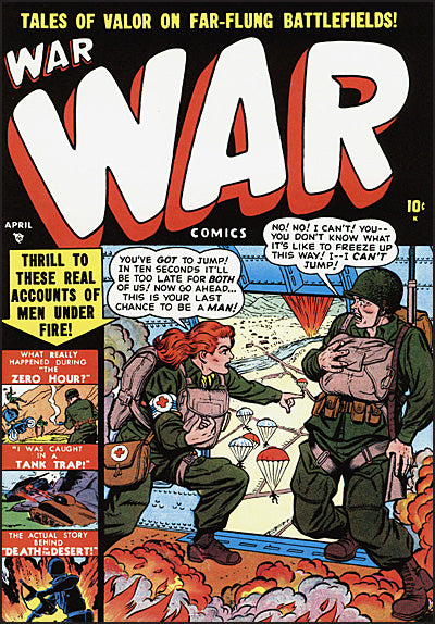 ATLAS COMICS LIBRARY Volume 4 War Comics #1