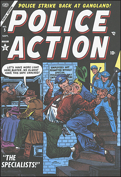 ATLAS COMICS LIBRARY Volume 5 Police Action