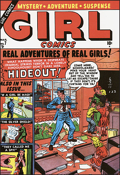 ATLAS COMICS LIBRARY Volume 7 Girl Comics