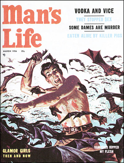 ATOMIC WEREWOLVES AND MAN-EATING PLANTS When Men's Adventure Magazines Got Weird Hardcover
