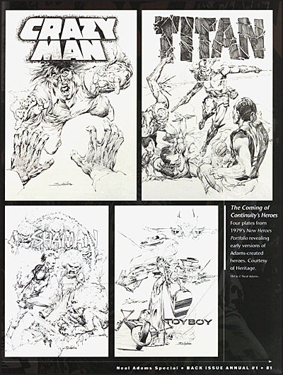BACK ISSUE Annual No. 1
