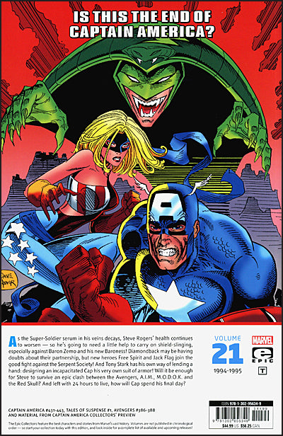 CAPTAIN AMERICA Epic Collection Volume 21 Twilight's Last Gleaming
