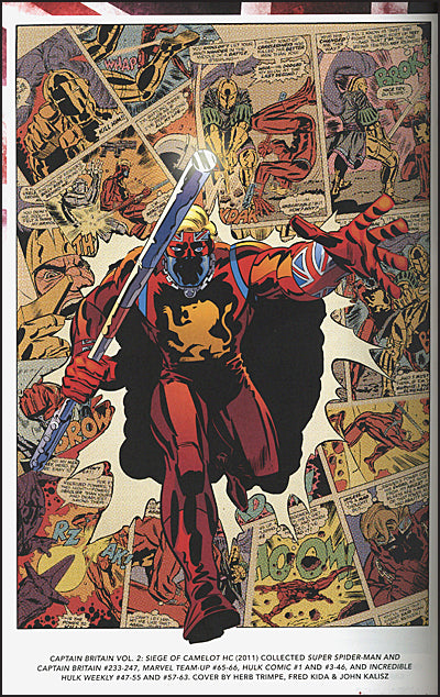 CAPTAIN BRITAIN Omnibus Wilson Cover