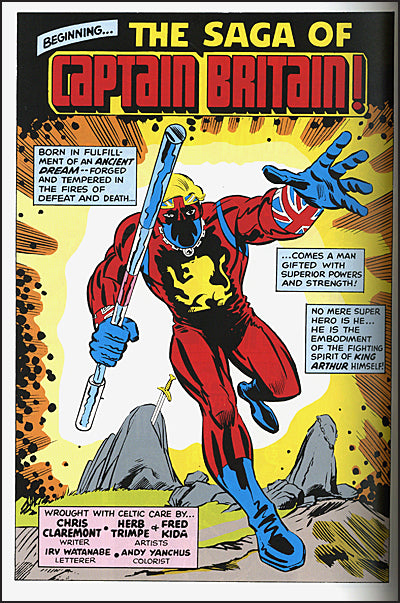 CAPTAIN BRITAIN Omnibus Wilson Cover