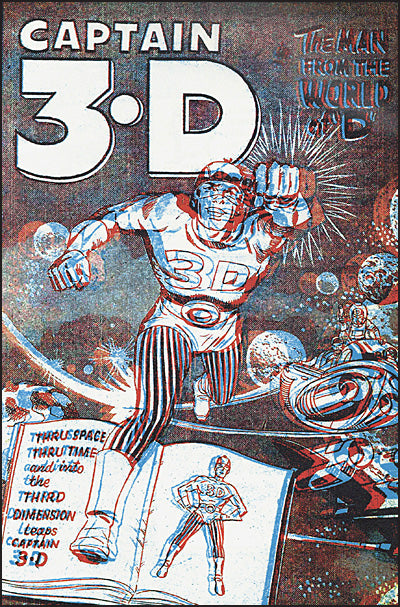 CAPTAIN 3D #1 Facsimile Edition