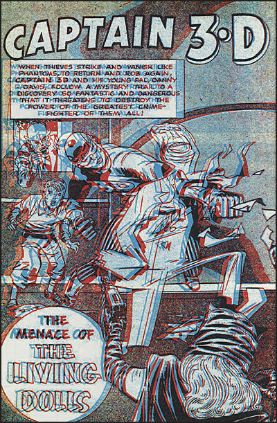 CAPTAIN 3D #1 Facsimile Edition