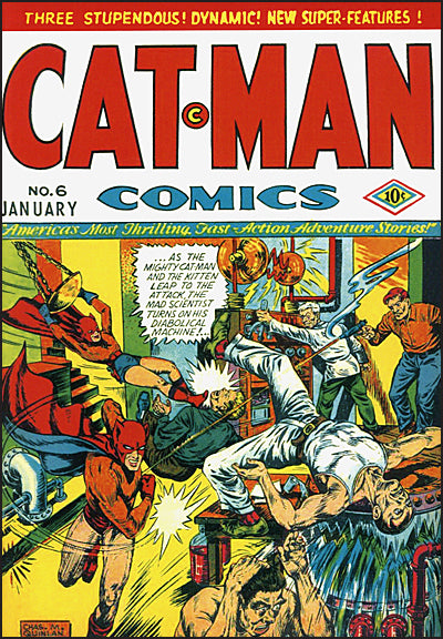 CAT-MAN #6 Facsimile Edition