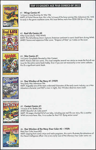 OVERSTREET COMIC BOOK PRICE GUIDE 52nd Edition Hero Initiative Cover