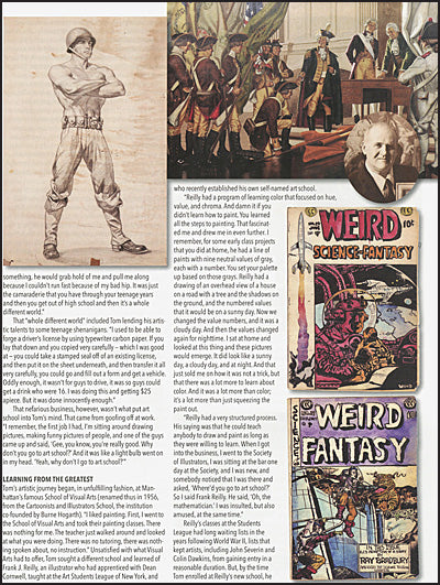 COMIC BOOK CREATOR #36 Tom Palmer