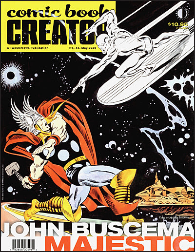 COMIC BOOK CREATOR #43 John Buscema