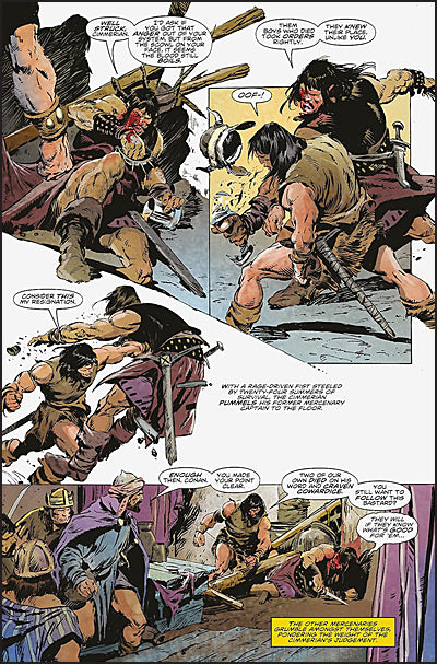CONAN THE BARBARIAN Volume 1 Bound in Black Stone Hardcover