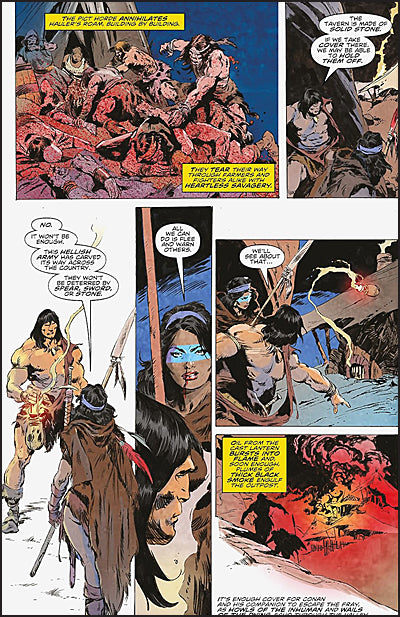 CONAN THE BARBARIAN Volume 1 Bound in Black Stone Hardcover