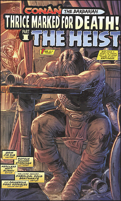 CONAN THE BARBARIAN Volume 2 Thrice Marked for Death