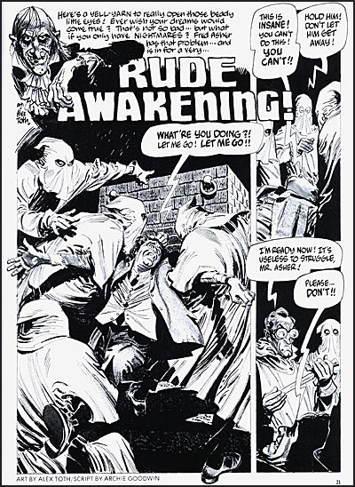 CREEPY PRESENTS Alex Toth
