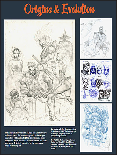 DAN BRERETON NOCTURNALS Volume 31 Halloween Noir Signed W/ Original Drawing