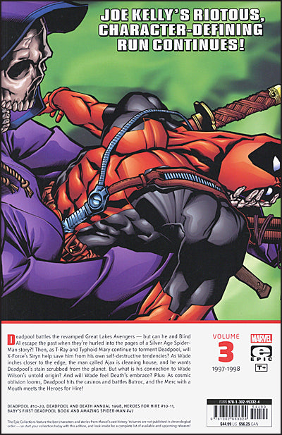 DEADPOOL Epic Collection Volume 3 Drowning Man