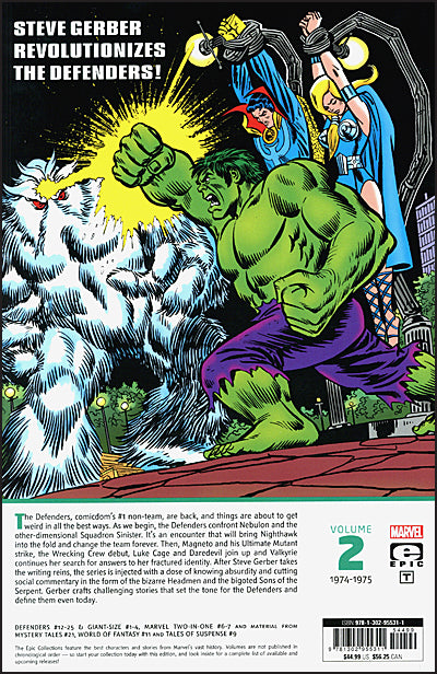 DEFENDERS Epic Collection Volume 2 Enter The Headmen