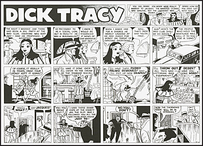 DICK TRACY CHESTER GOULD 1942 Slipcased