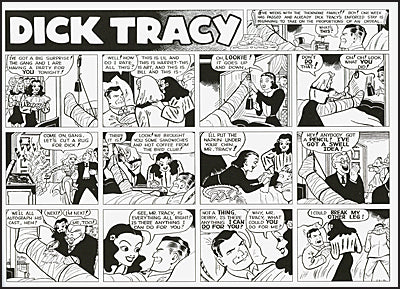 DICK TRACY CHESTER GOULD 1942 Slipcased