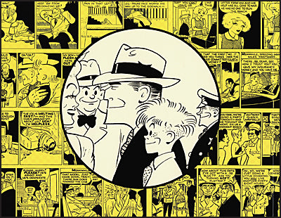 DICK TRACY CHESTER GOULD 1943 Slipcased