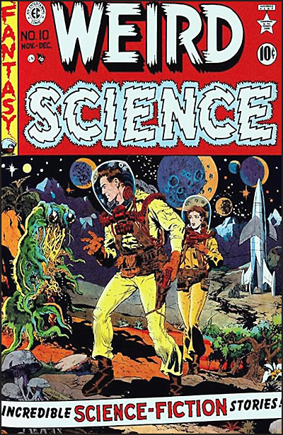 EC COMICS LIBRARY WEIRD SCIENCE Volume 1 Deluxe Edition