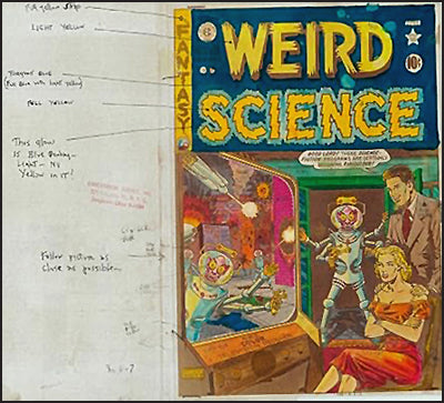 EC COMICS LIBRARY WEIRD SCIENCE Volume 1 XXL w/Signed Bookplate