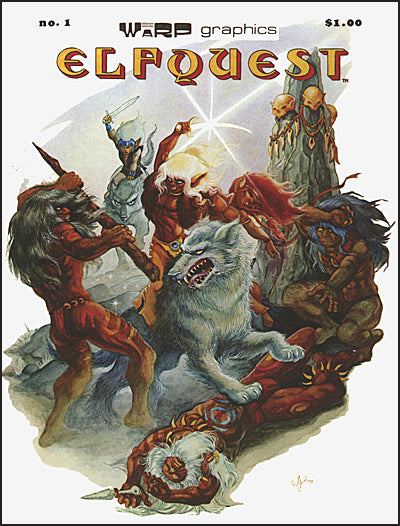 ELFQUEST COVERS 1978-2022 Hardcover