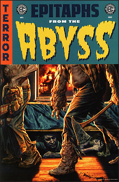 EPITAPHS FROM THE ABYSS Book One Library Edition Slipcase & Portfolio