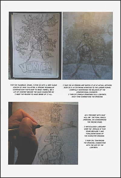 FANTASTIC ILLUSTRATED The Comics Art Techniques of Paul Davidson Signed