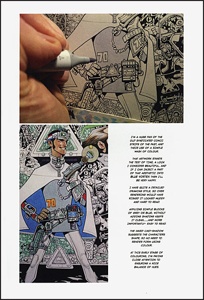 FANTASTIC ILLUSTRATED The Comics Art Techniques of Paul Davidson Signed