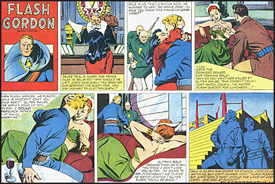 FLASH GORDON CLASSIC COLLECTION The Complete Sunday Strips 4 1944-1948 W/ Signed Bookplate
