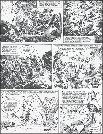 FLEETWAY COMICS ARCHIVES THE THREE MUSKETEERS