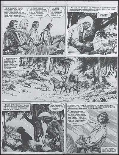 FLEETWAY COMICS ARCHIVES THE THREE MUSKETEERS