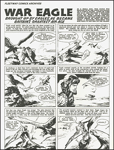 FLEETWAY COMICS ARCHIVES WAR EAGLE