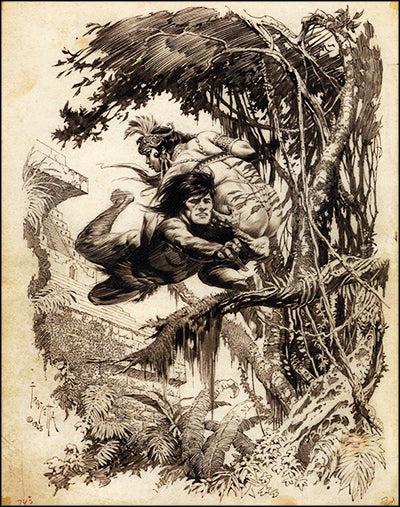 FRANK FRAZETTA Fine Lines