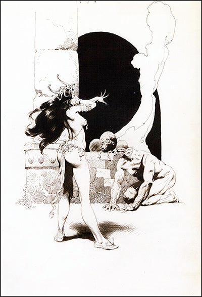 FRANK FRAZETTA Fine Lines