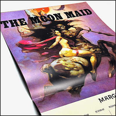 FRAZETTA & BURROUGHS MASTERS OF ADVENTURE 2025 Calendar