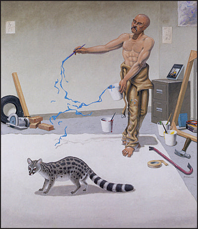 GO FIGURE Figurative Social Surrealist Paintings