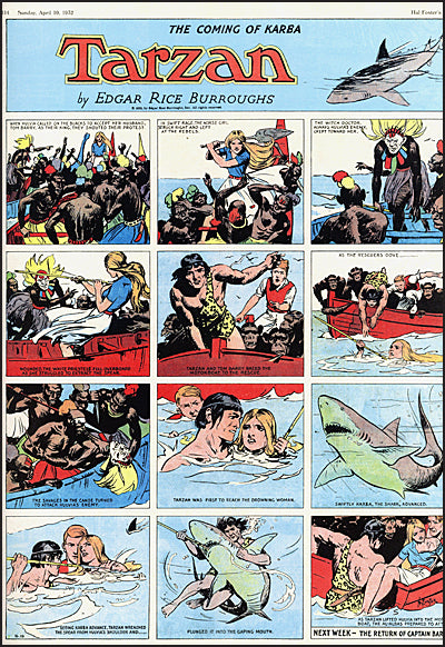 HAL FOSTER'S TARZAN The Complete Sunday Comics 1931-1937 XXL
