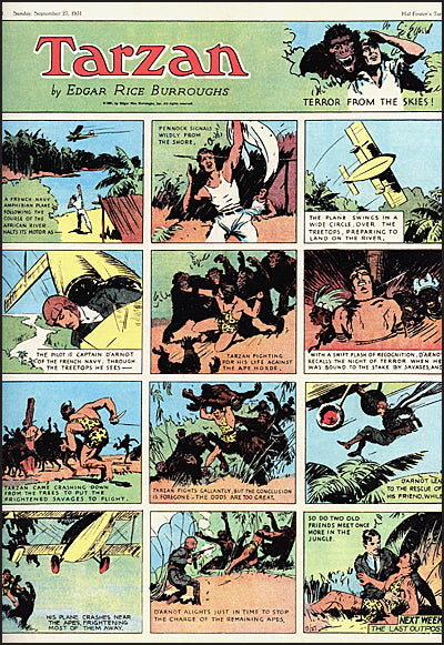 HAL FOSTER'S TARZAN The Complete Sunday Comics 1931-1937 XXL
