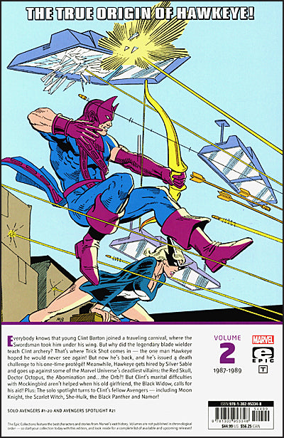 HAWKEYE Epic Collection Volume 2 The Way Of The Arrow