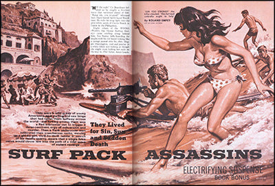 HE-MEN, BAG MEN & NYMPHOS Classic Men's Adventure Stories by Walter Kaylin