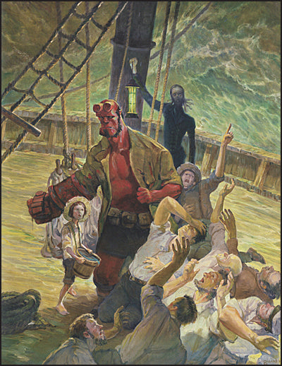 HELLBOY INTO THE SILENT SEA The Making of the Comic Revealed