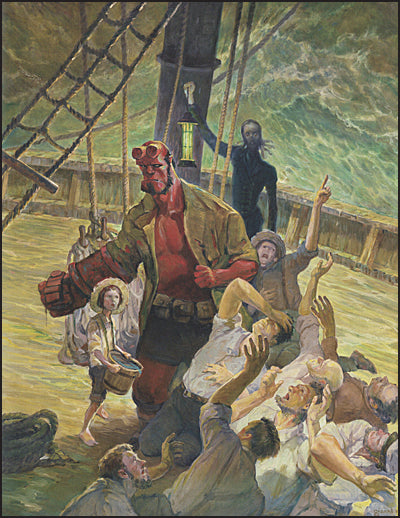 HELLBOY INTO THE SILENT SEA The Making of the Comic Revealed Hardcover