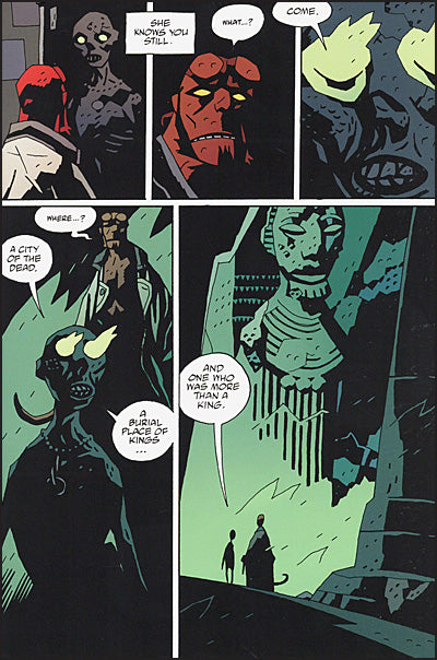 HELLBOY ARTISTS COLLECTION Richard Corben